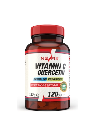 Nevfix Coenzyme Q10 200 Mg 120 Tablet   Vitamin C Bromelian 120 Tab