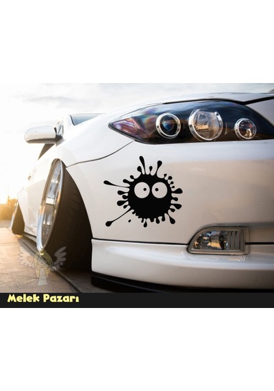 Çamur Leke Araba Sticker