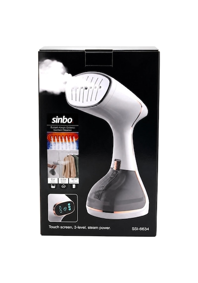 Buharlı Kırışıklık Giderici Dik Ütü 2 Mod 320ml Su Kapasite Dk 26g Buhar Dokunmatik Ekran Ssı-6634 Bx40