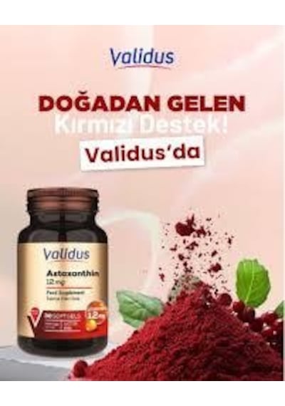 Validus Astaksantin 12 Mg 30 Softgel