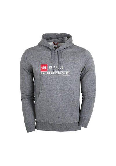 The North Face Erkek Gps Hoodıe Istanbul Nf0a7zc1dyy1 Gri