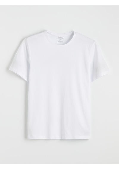 Lcwaıkıkı Classic Beyaz Slim Fit Basic Soft Touch Tişört