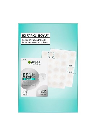 Garnıer Pimple Patch 22'li Sivilce Bandı/hidrokolloid Bant 10