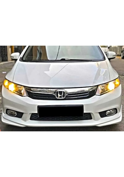 Honda Civic Fb7 Modulo Ön Ek Karlık Plastik Mat Siyah 2012 2013 2014 2015 2016 Karlık+bodykit+ek