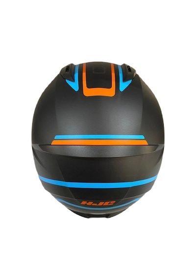 Hjc C10 Lito MC27SF Kask Mavi Siyah Turuncu