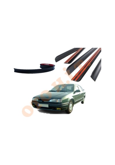 Renault R19 Europa Uyumlu Bagaj Üstü Spoiler Mat Siyah