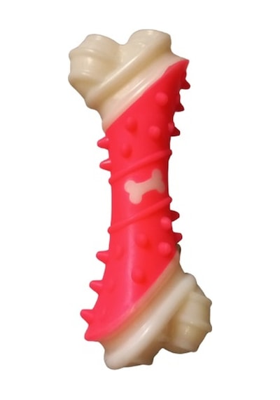 Dental Kaval Büyük Kemik 17 Cm Pembe Pembe