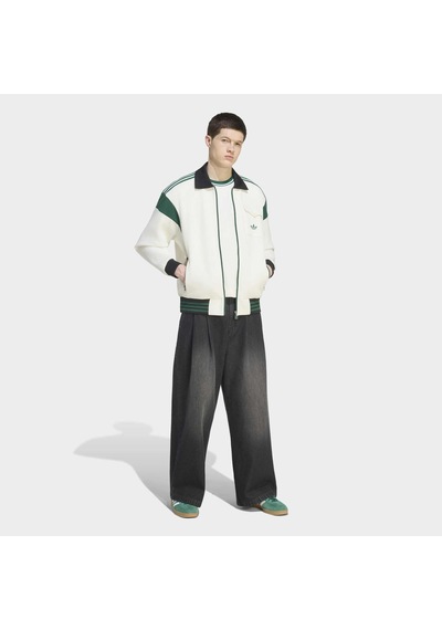 Adidas Track Top Erkek Beyaz Ceket Kw5665