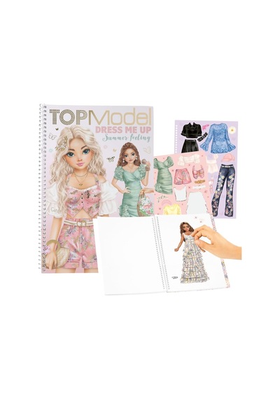 Top Model Büyük Boy Dress Me Yaz Hissi Çok Renkli