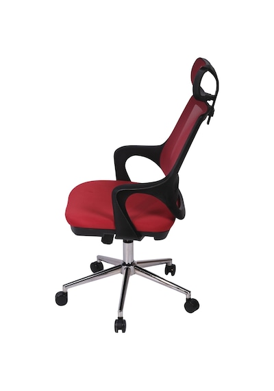 Ofisbazaar Buya Fileli Ofis Koltuğu Ergonomik Ve Modern Tasarım Kırmızı Kırmızı