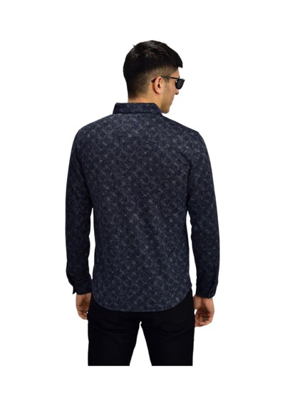 Erkek Spor Jakarlı Uzun Kol Gömlek R6520 Bgl-st03204 001