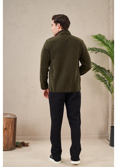 Pjs 23714 Erkek Fermuarlı Polar Eşofman Takım 001