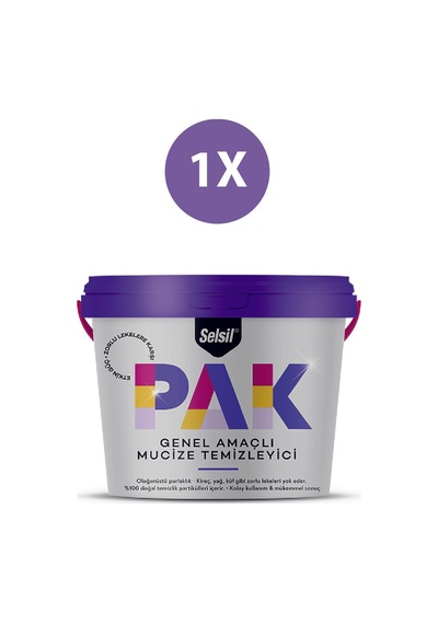 Selsil Pak Genel Amaçlı Mucize Temizleyici 500Gr N11.11021