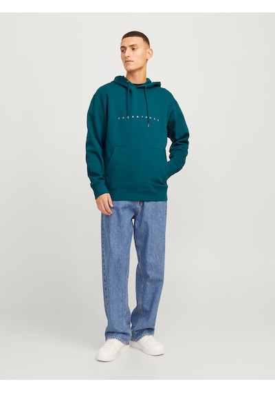 Jack & Jones Jack&jones Jjestar Erkek Sweatshirt Petrol