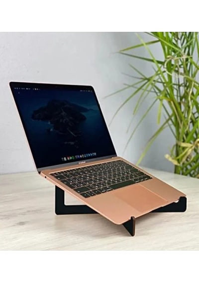 Taşınabilir Ahşap Laptop Standı - Ergonomik Tasarım