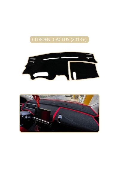Cıtroen Cactus 2013+torpido Koruma Halısı Bej Kenar