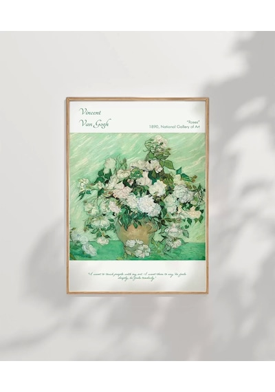 Çerçevesiz Poster Vincent Van Gogh Güller 2
