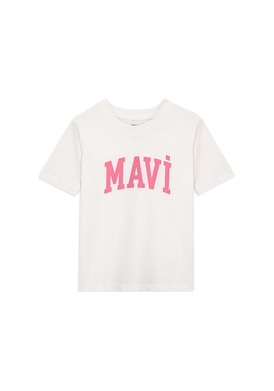 Mavi - Mavi Logo Baskılı Beyaz Tişört 7610109-70057 Beyaz