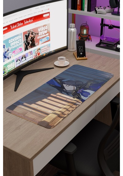 Clorinde Genshin Impact Anime Gacha V3 - 70x30 Xl Gaming Mouse Pad Fare Altlığı