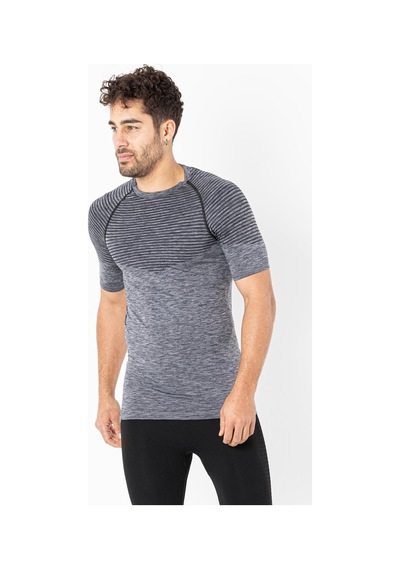 Miofit Erkek Active Melange Kısa Kollu Dikişsiz Spor Tişört
