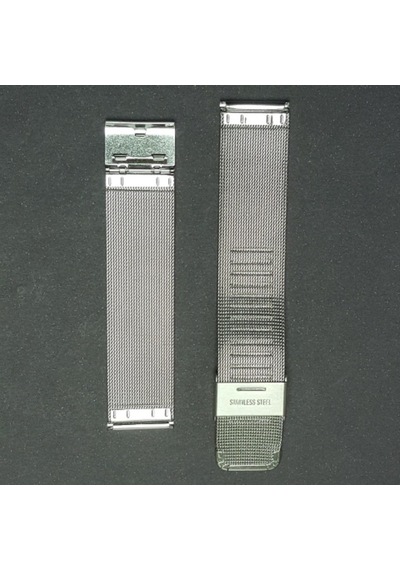 Hasır Kol Saat Kordonu Çelik Ince 20 Mm (Ø 1,50)