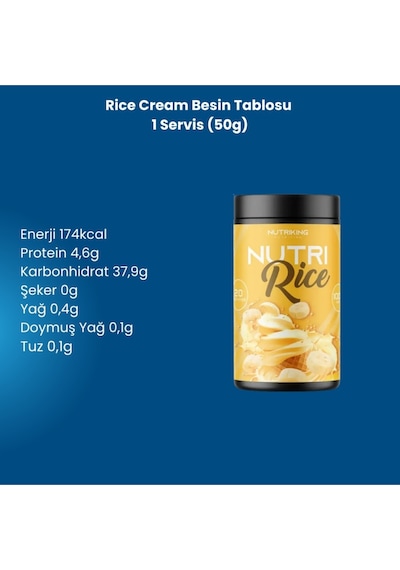 Pirinç Kreması 1000g 20 Servis Muz Aromalı Karışık