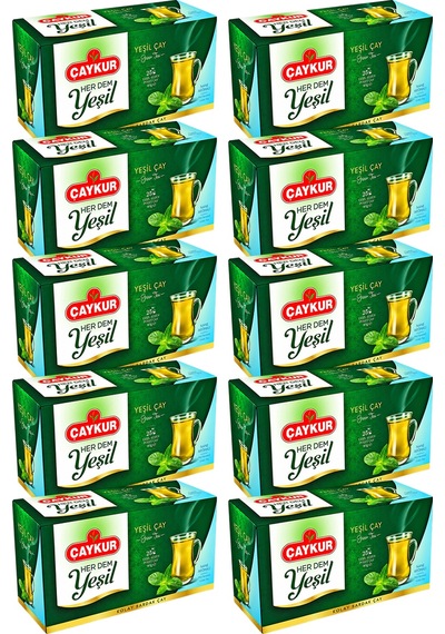 Herdem Yeşil Çay Süzen Poşet Naneli 1,6gr 25 Adet Onlu Paket