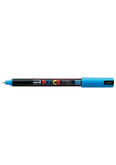 Su Bazlı Poster Markörü 0.7 Mm Açık Mavi Pc-1mr