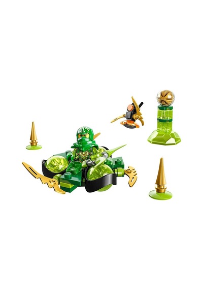Nınjago Lloyd S Dragon Power Spinjitzu Spin 71779 Building Toy Set 56 Pieces
