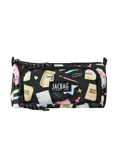 Jacbag Prime Xl-lastik Ayraçlı İki Bölmeli Kalem Kutusu Prime Xl-pastel Pop renkli