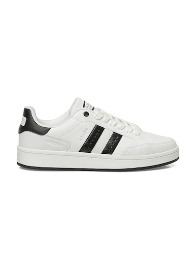 Kinetix College Pu Beyaz Erkek Sneaker 000000000102697053 Beyaz-siyah