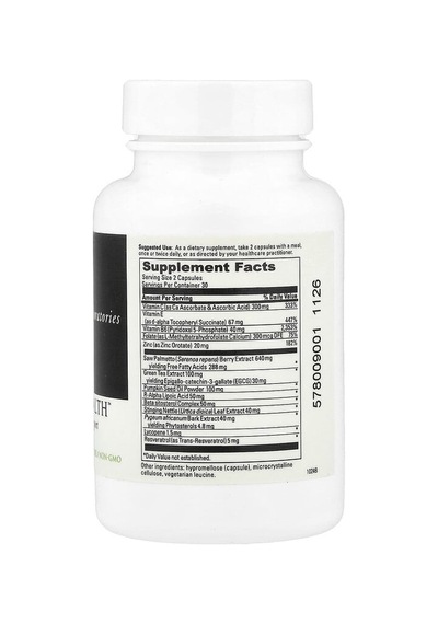 Davinci Laboratories, Prostate Health, 60 Capsules