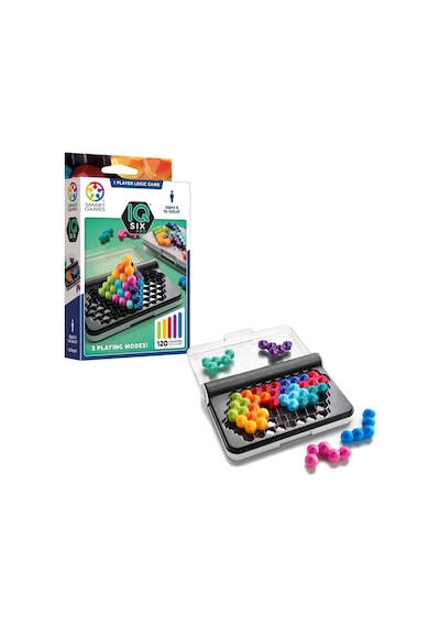 Akıllı Oyunlar - Iq Six Pro, 120 Zorluk İçeren Bulmaca Oyunu, 3 Oyun Modu, 8+ Yıl Standart