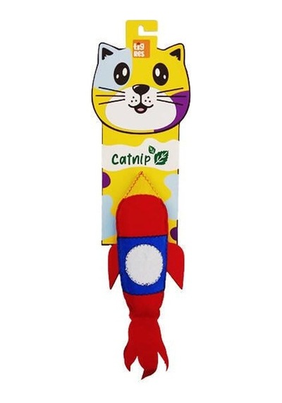 Tigres Venator Catnipli Roket Şeklinde Kedi Oyuncağı
