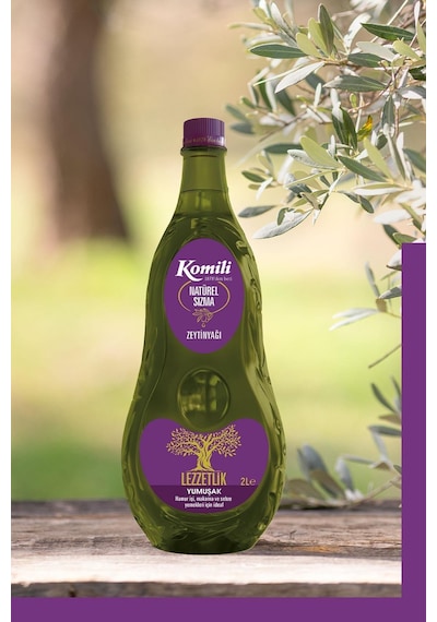 Komili Sızma Lezzetlik Yumuşak Zeytinyağı Pet 2 x 2 L