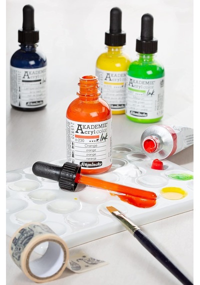 Akademie Akrilik Mürekkep 50 Ml 551 Phthalo Green Diğer
