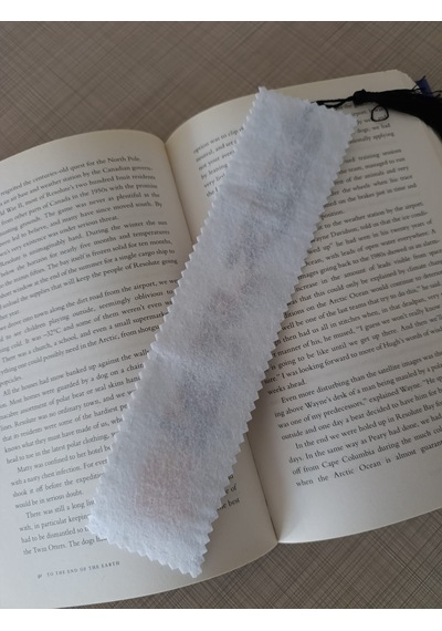 Halloween Kanaviçe Kitap Ayracı