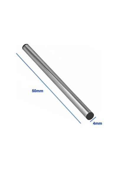 Çelik Sensör Başlığı 4x50mm Kılıf Sıcaklık Isı Sensör Kutusu Metal Tüp Boru D818b20 Ntc Lm35 Pt100