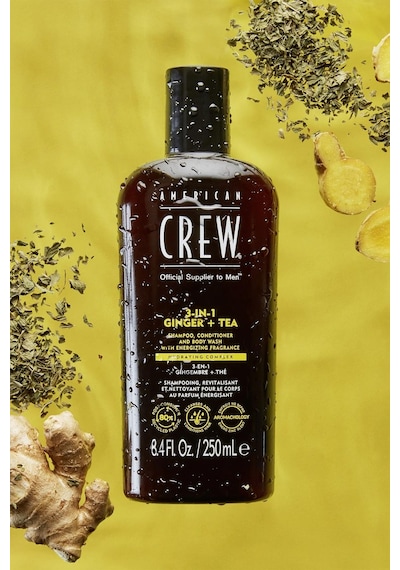 American Crew Men Ginger + Tea 3 Ü 1 Arada Şampuan 250ml