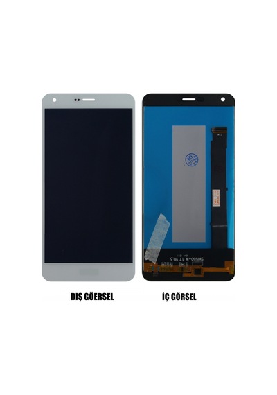 Teknonet Vestel Venüs V4 Uyumlu Lcd+dokunmatik+çıtalı - Beyaz