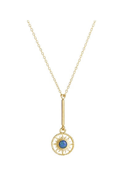 Lunara Bl Opal Stick Mini Kolye