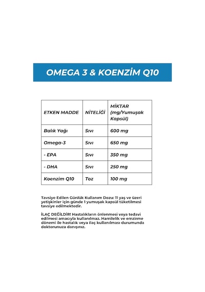 Omega 3 Koenzim Q10