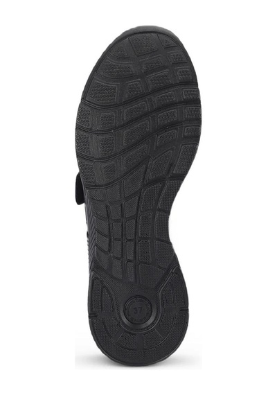 Forelli Golden 29406 Kadın Comfort Ayakkabı - Siyah-siyah Siyah