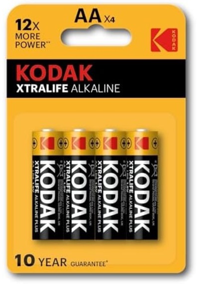30414112 Alkalin Pil, Siyah