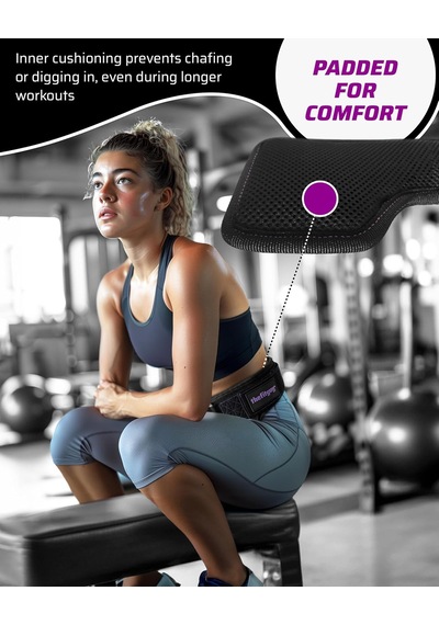 Kadınlar İçin Ultimate Dip Belt Doğal Uyum İçin Kalça Konturlu Dolgulu İç Minimalist Zarif Tasarım Rahat