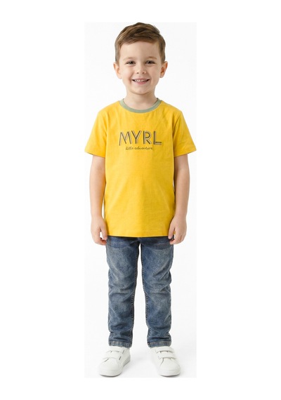 Xo Kids Erkek Çocuk 3lu Alt Üst Takım 1-5 Yaş 2650 Bej