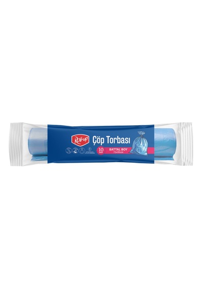 Roll-up Battal Boy Çöp Torbası 72 X 95 Cm 10'lu - 7 Adet Tarı