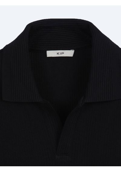 Kip Siyah Çizgili %100 Pamuk T-shirt