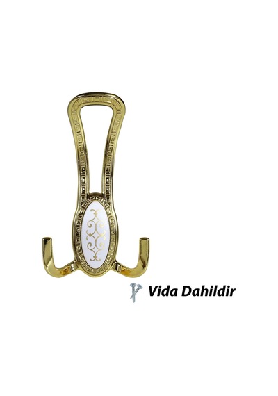 12 Adet Seç Portmanto Altın Gold Askı Vestiyer Duvar Askısı Askılık Metal Dolap Elbise Askılığı