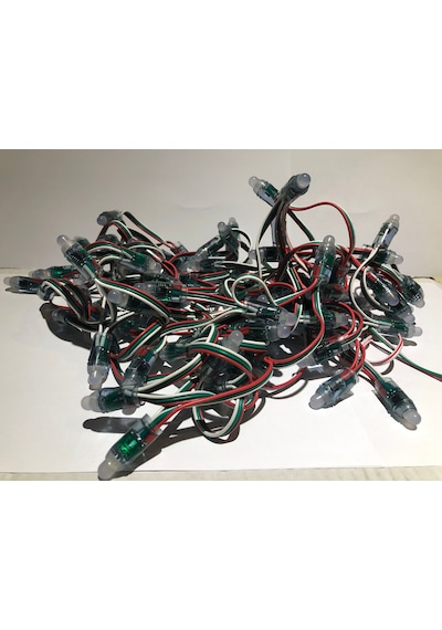 Sakin Enerji WS2812B Çok Renkli Argb Piksel Led Bonc